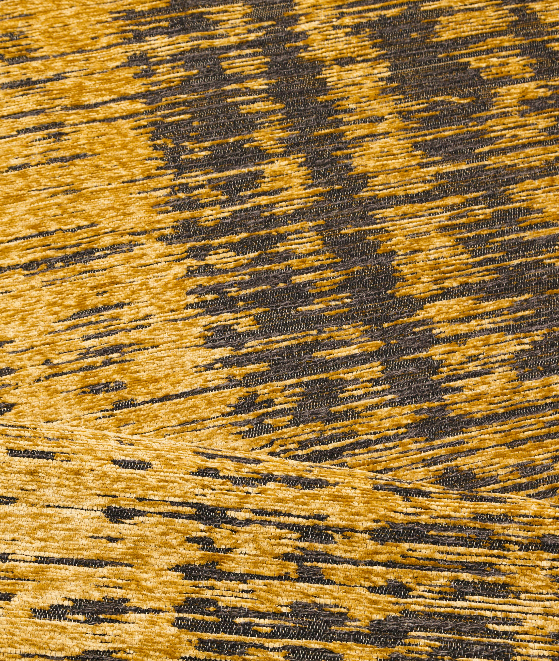 Zen Black Yellow Carpet B3122A